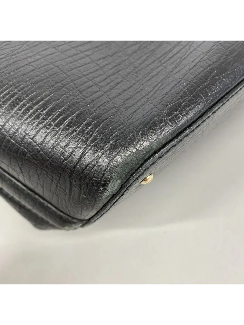 Gucci Tote GG Canvas Sherry Line Horsebit Black Gold